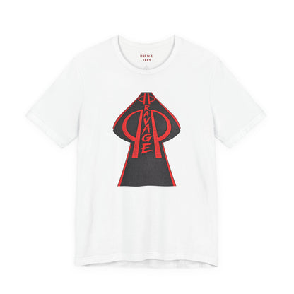 RAVAGE Black & Red Arrowhead Tee