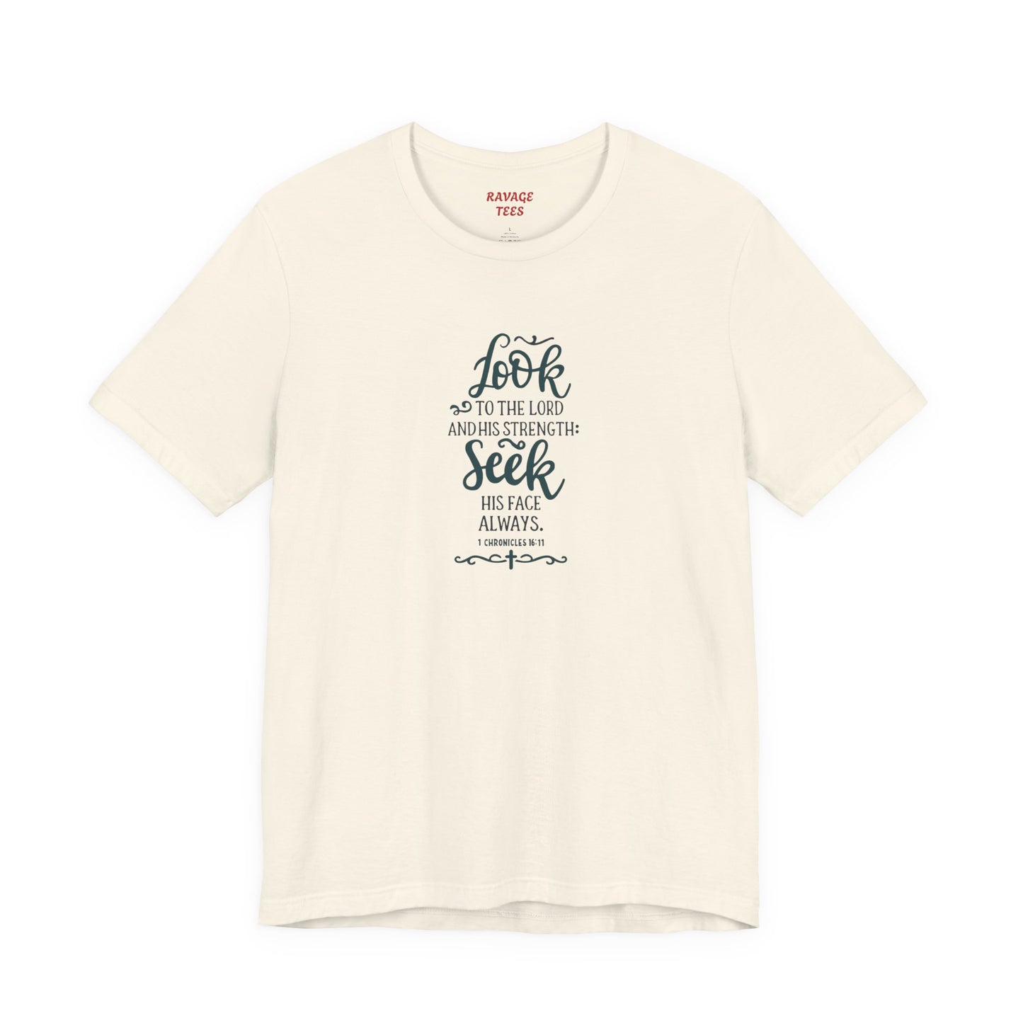 Seek His Guidance Tee: Inspirational Faith Quote Unisex T-Shirt