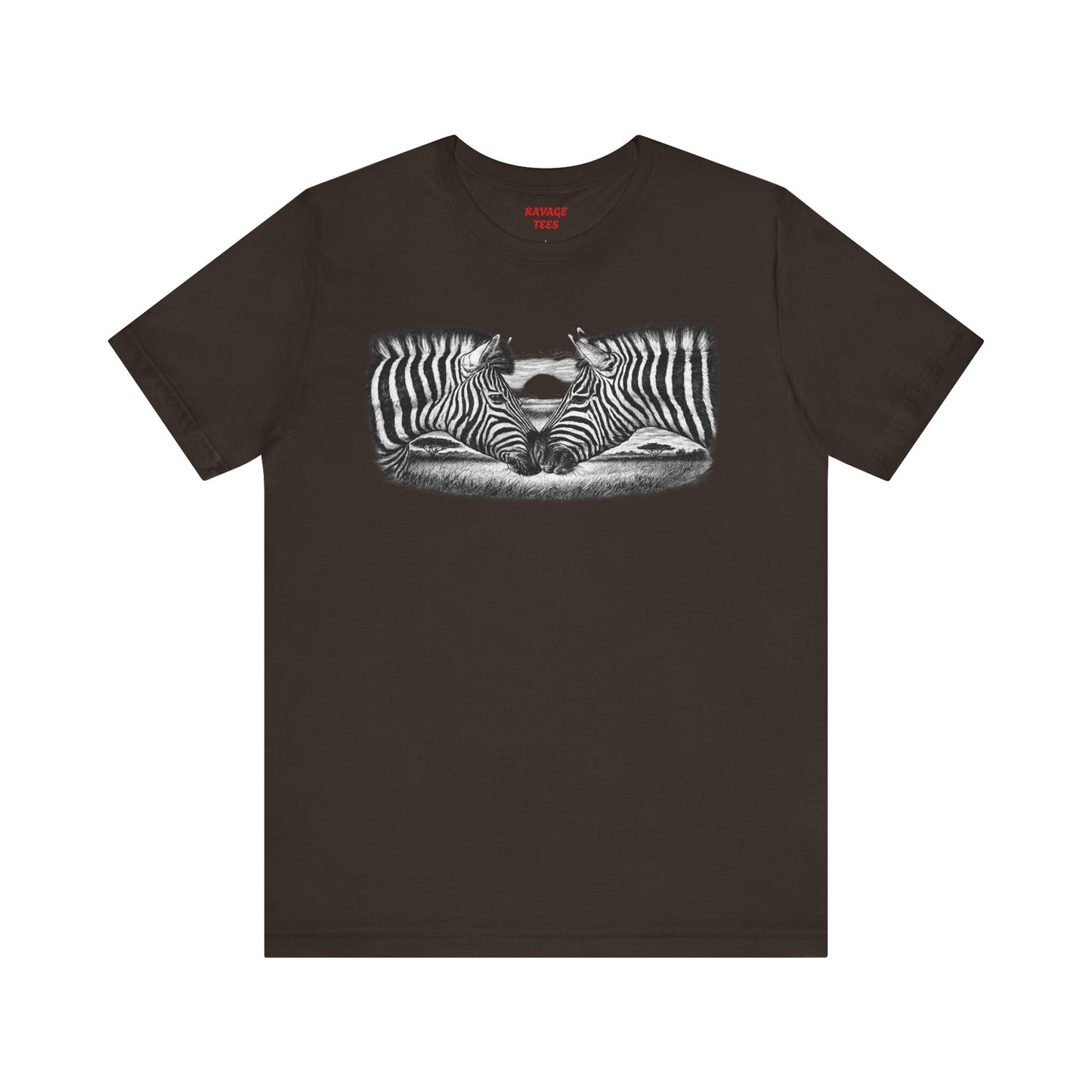Zebra Heart Tee