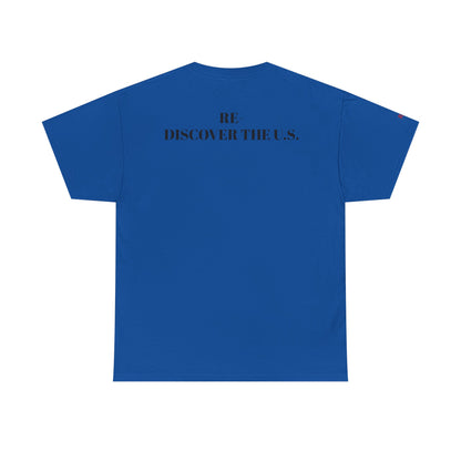 Re-Discover the U.S. Travel T-Shirt, Adventure Tee, USA Discovery Shirt
