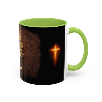 "God Carries What You Cannot Lift" Mug