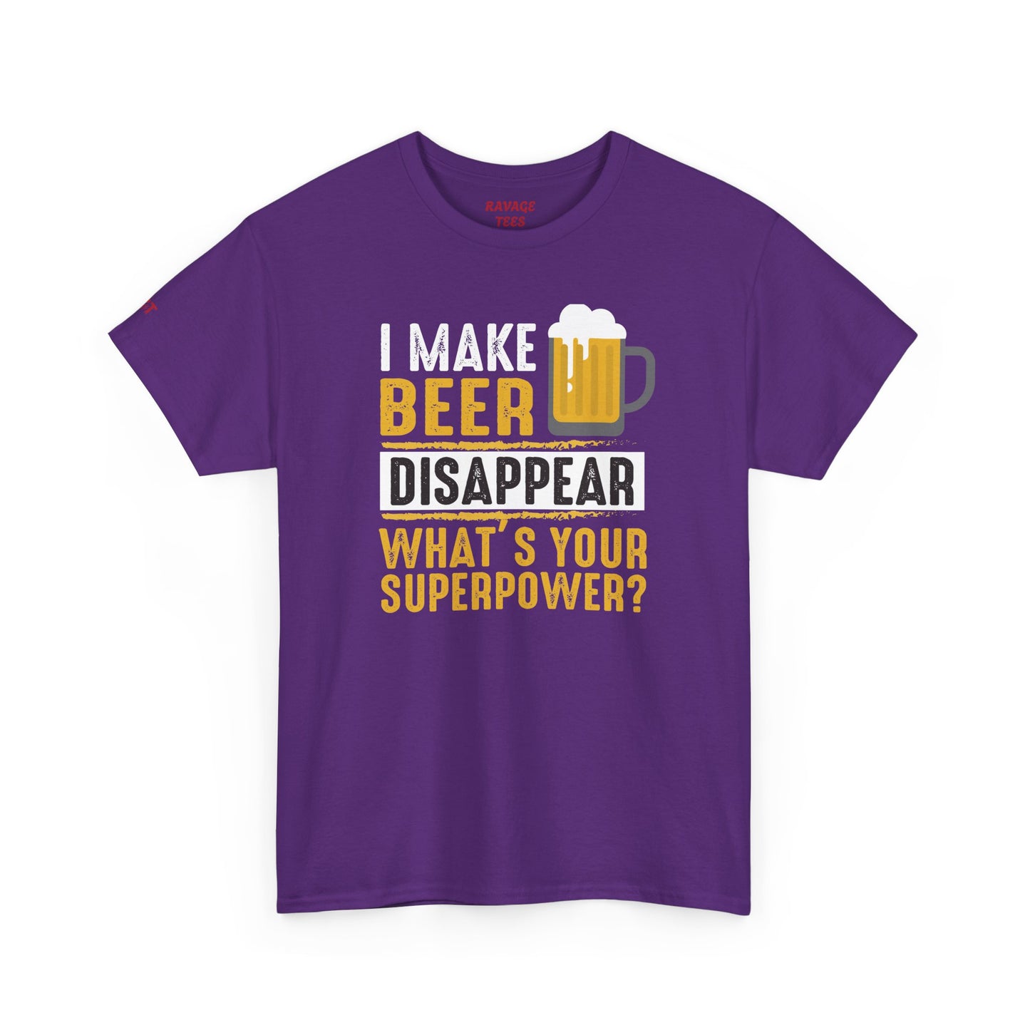 Unisex Beer Superpower Tee | Funny T-Shirt for Beer Lovers