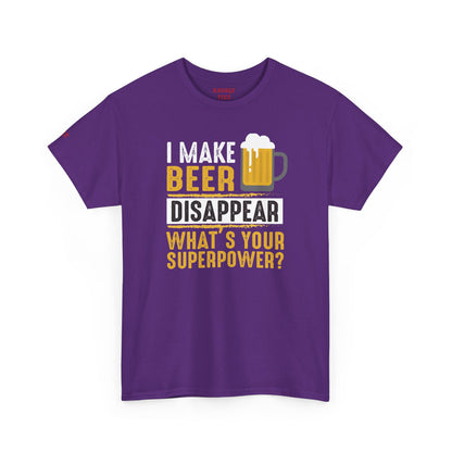Unisex Beer Superpower Tee | Funny T-Shirt for Beer Lovers