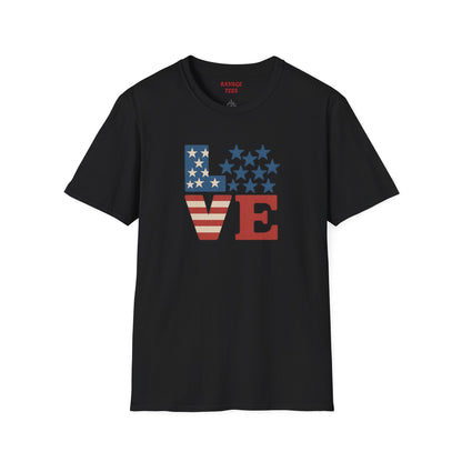 Soft Unisex Freedom & Love Graphic Tee | Gift & Daily Wear
