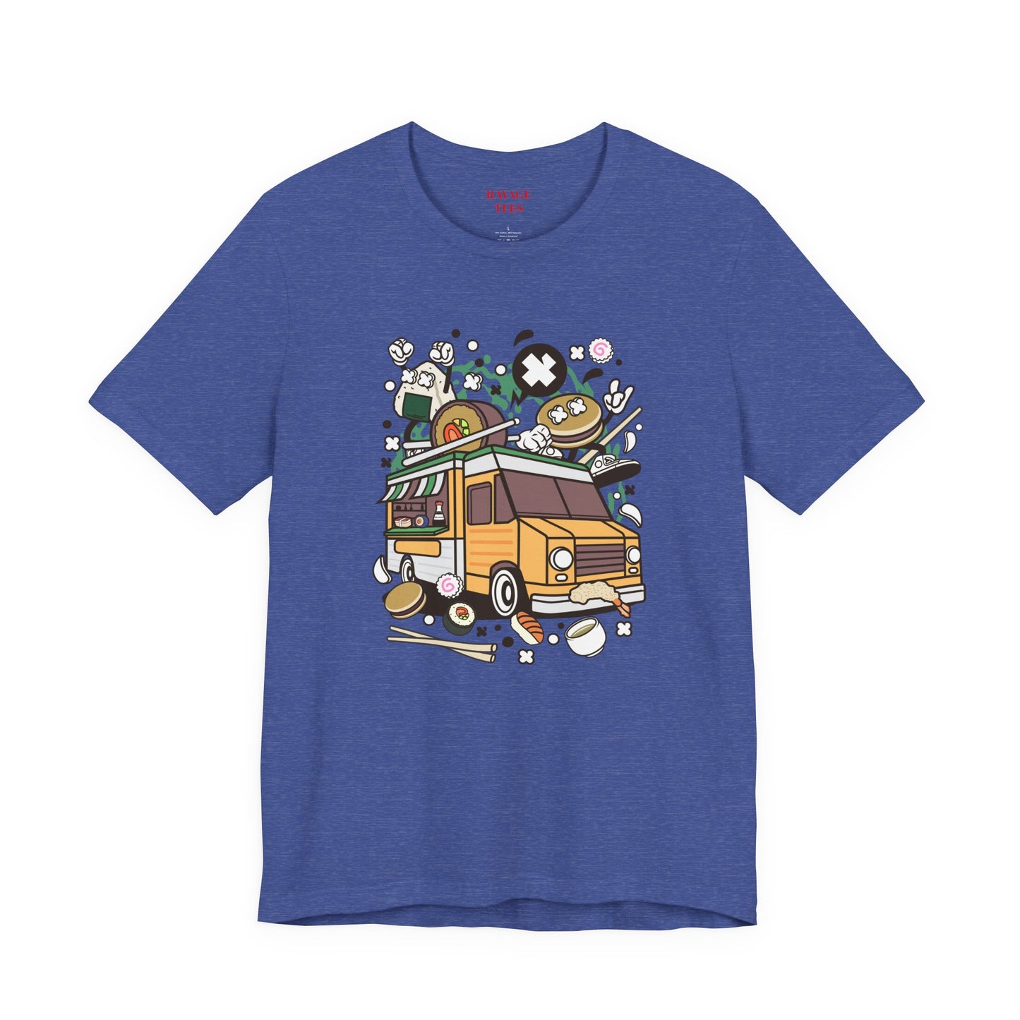 Cute Vintage Street Food Van Tee