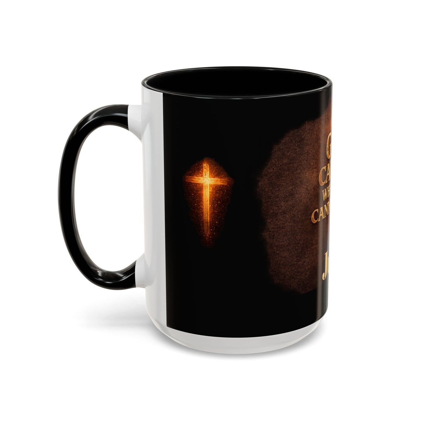 "God Carries What You Cannot Lift" Mug