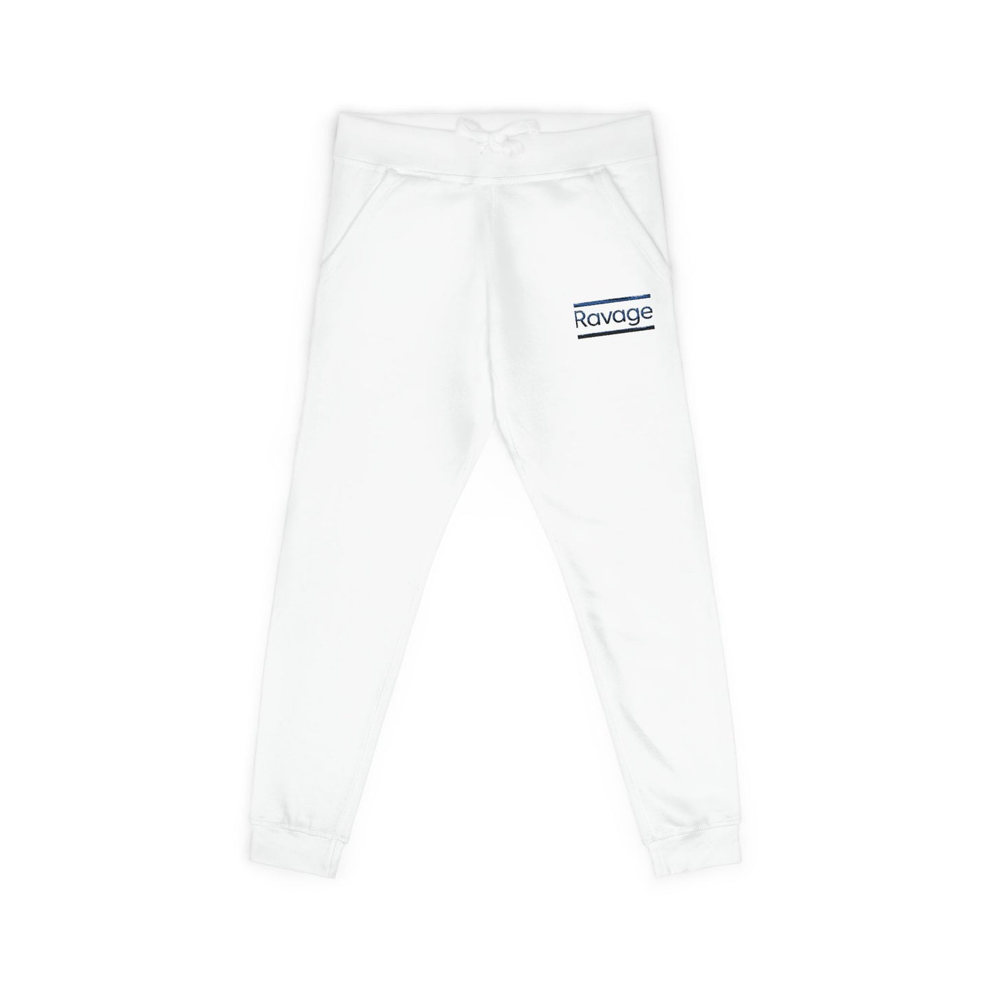 Ravage Embroidered Fleece Sweatpants — Cozy Joggers