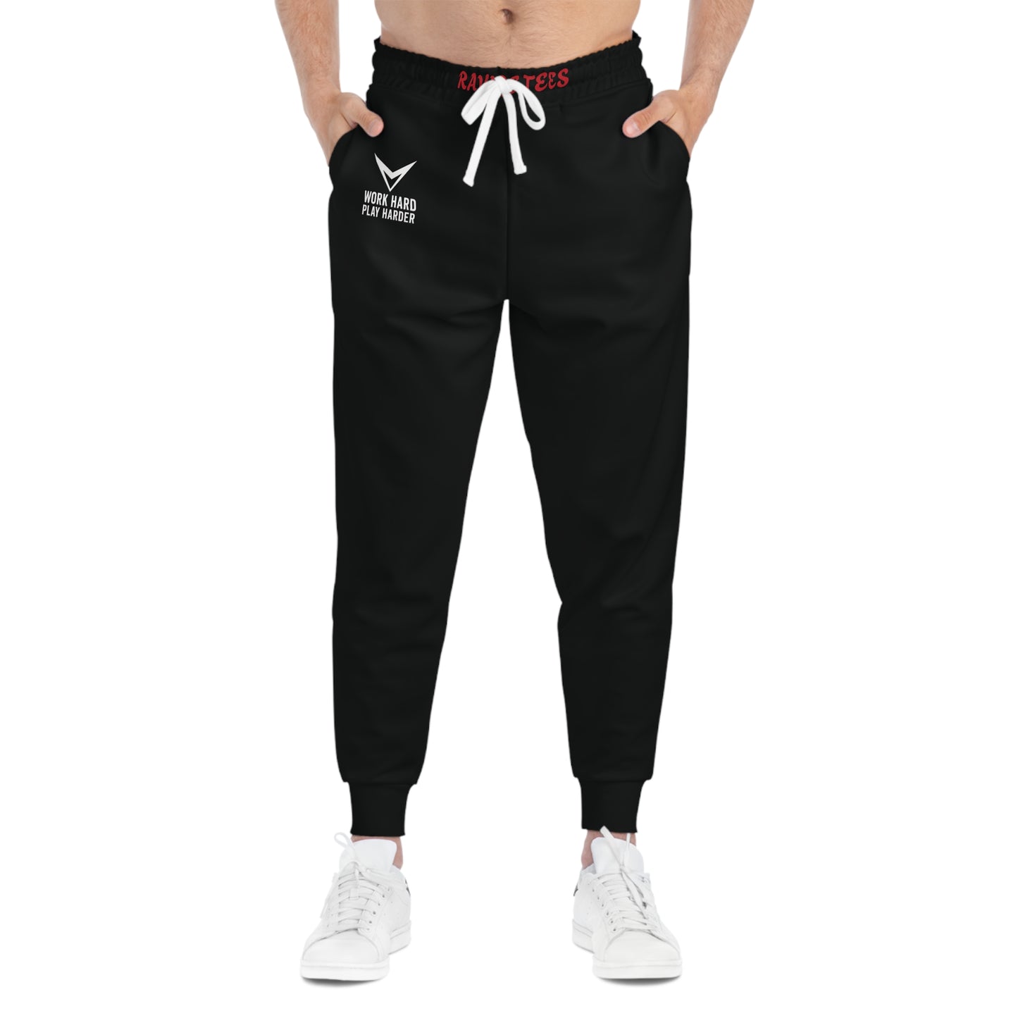 WORK HARD, PLAY HARDER Athletic Joggers