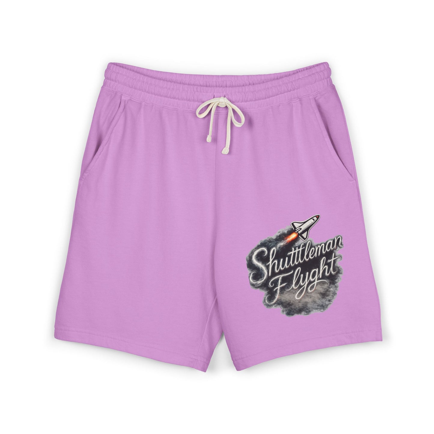 Unisex Garment-Dyed Lightweight Fleece Sweat Shorts