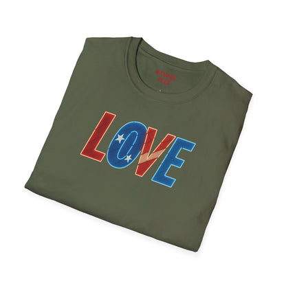 Soft Unisex Freedom & Love Graphic Tee | Gift & Daily Wear