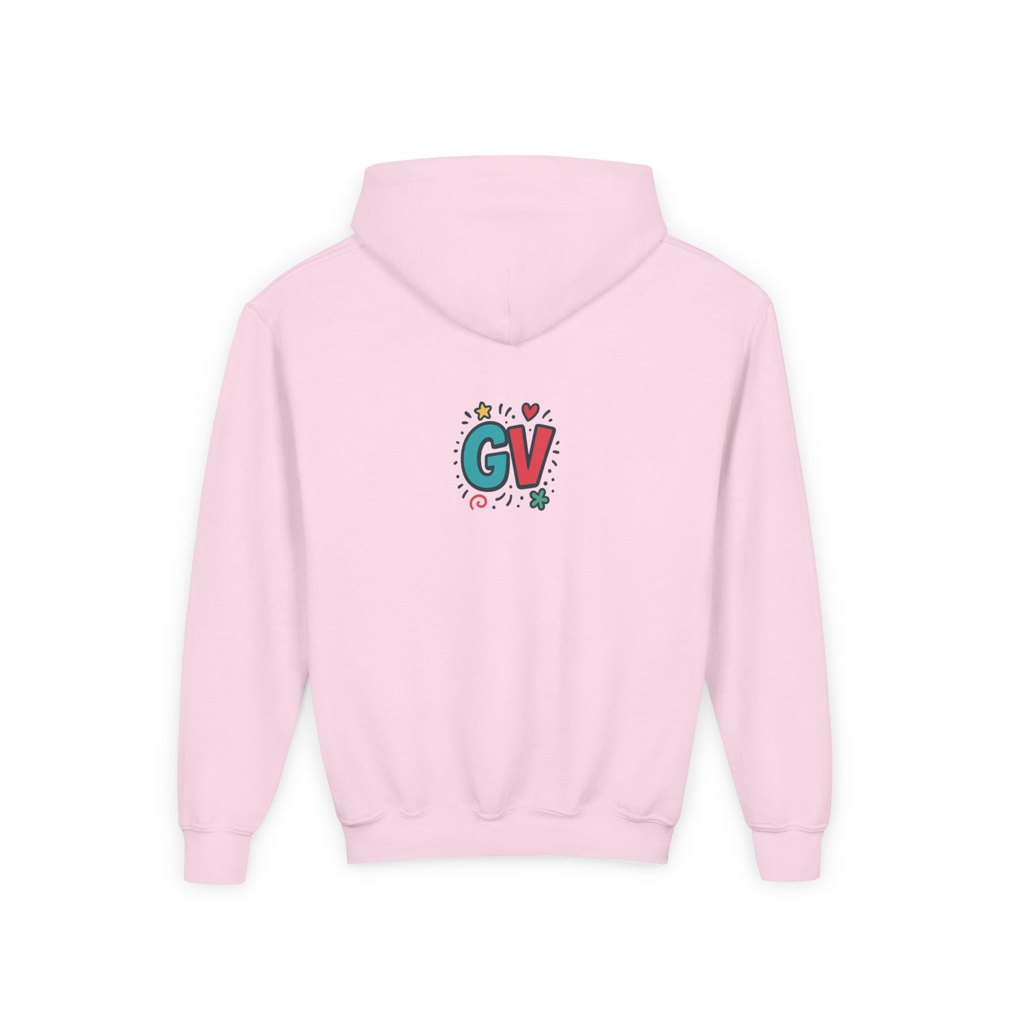Kids Good Vibes Hoodie – Fun Graphic Sweatshirt with Positive Message, Cozy Casual Outfit, Birthday Gift for Children