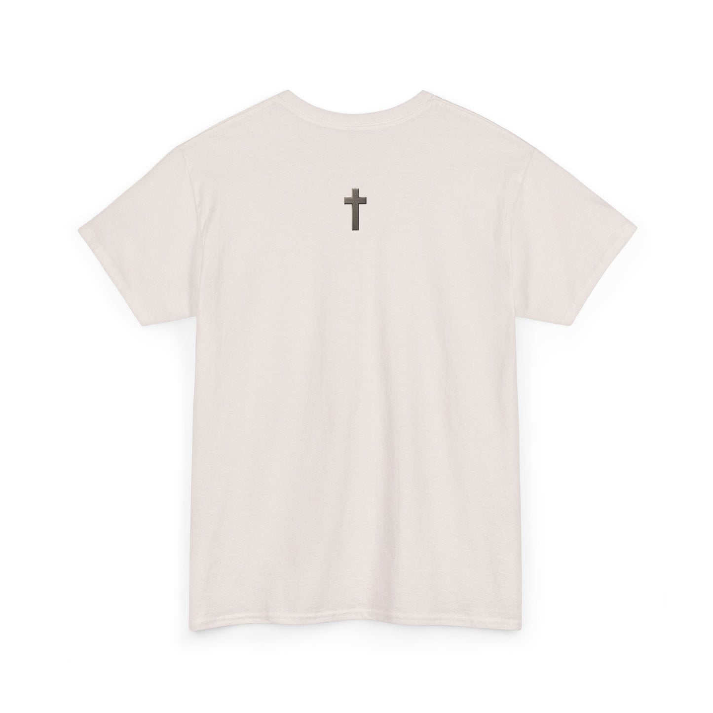"Walk By Faith" Tee: Christian Bible Verse Unisex Heavy Cotton Shirt