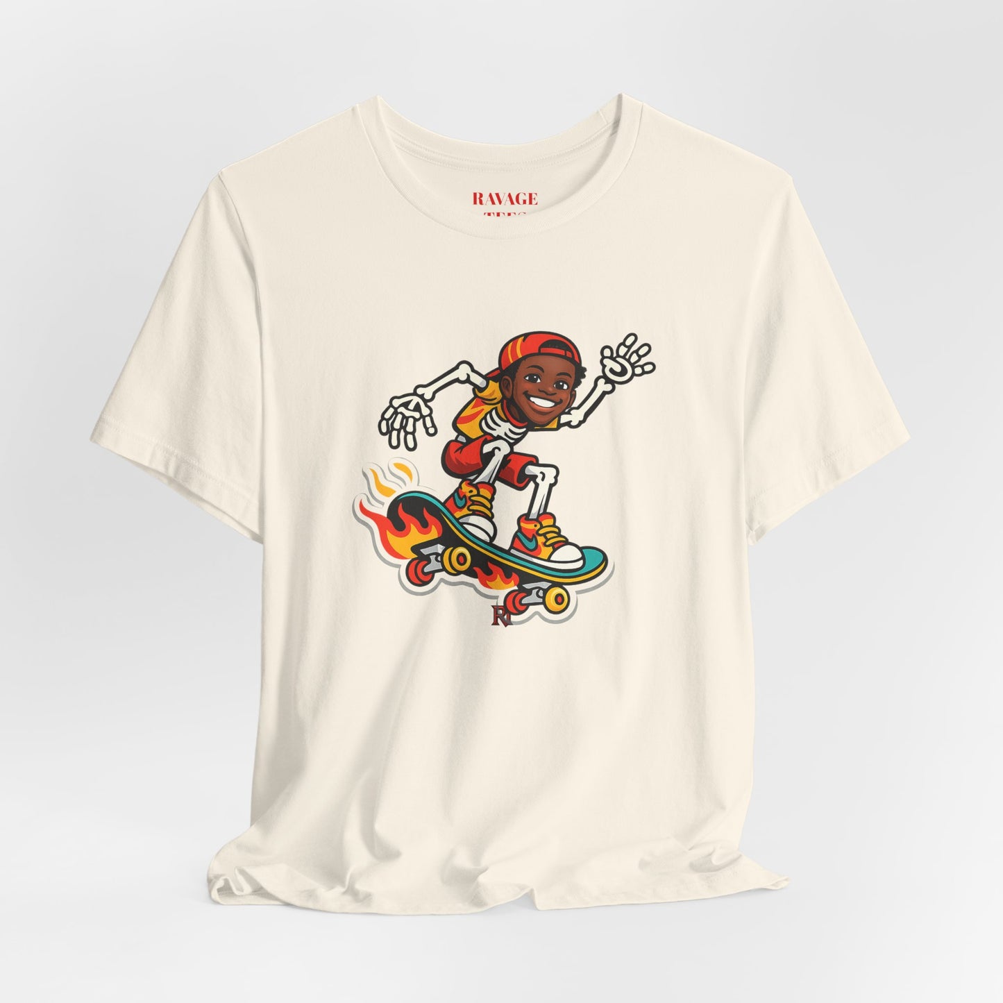 Skateboard Skeleton Tee