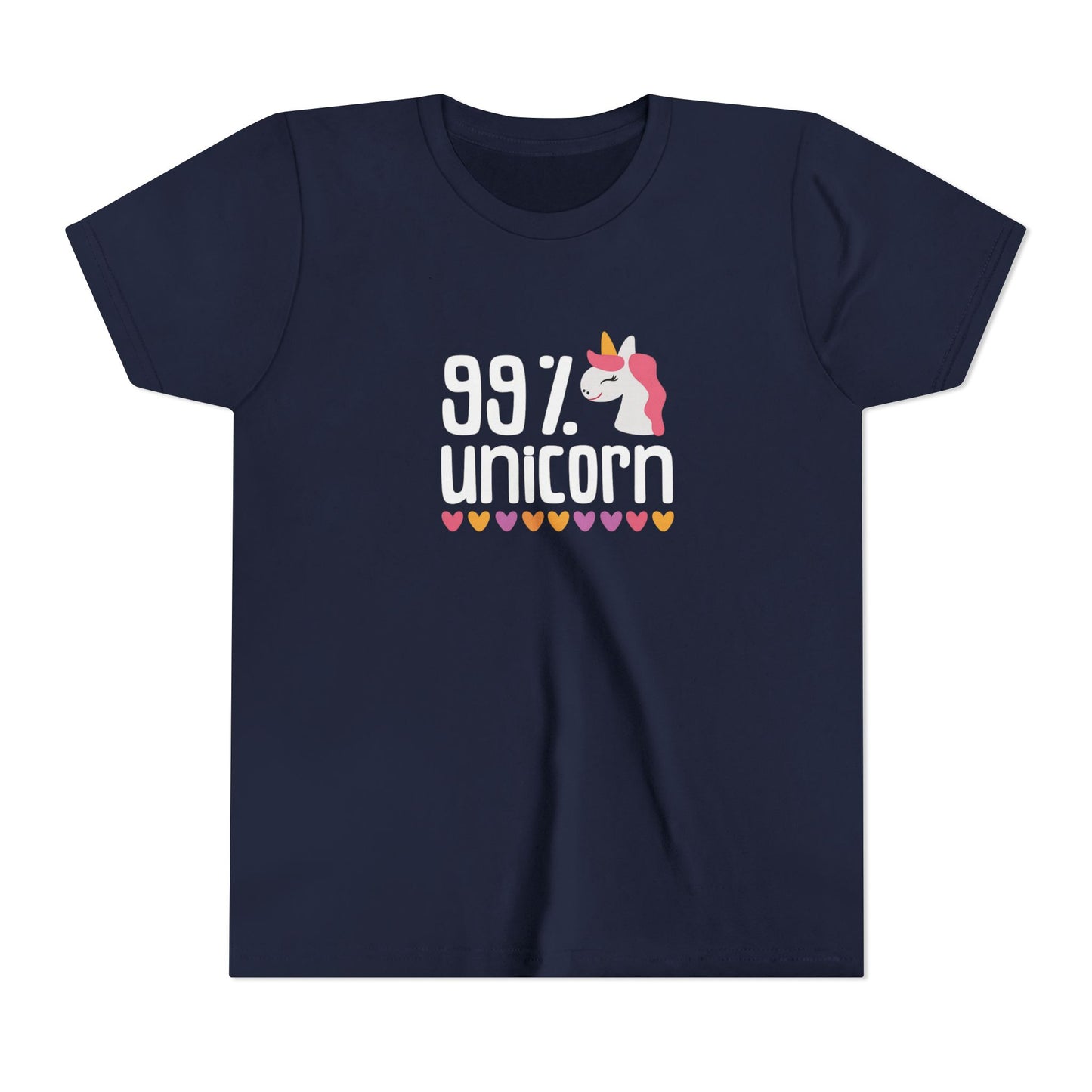 99% Unicorn Youth Tee - Fun & Whimsical Shirt for Kids