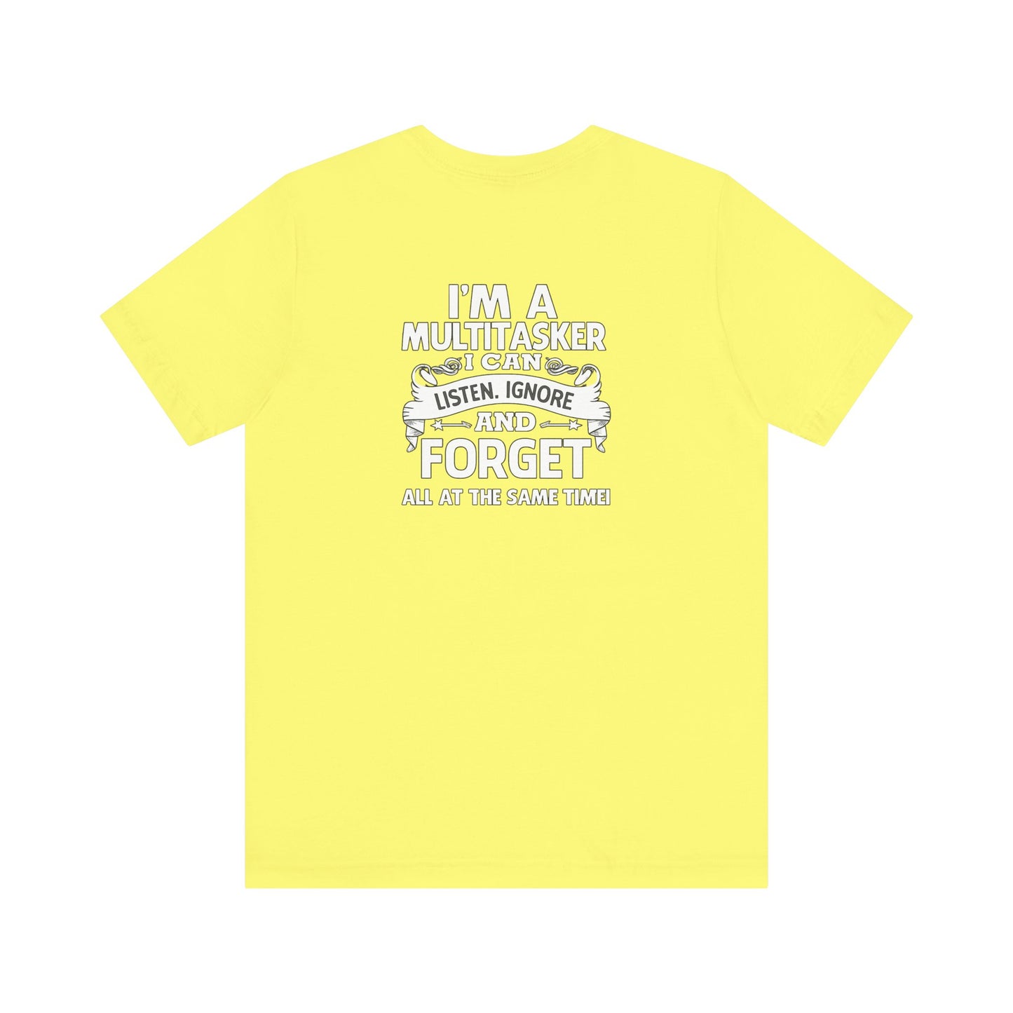 I'M AM A MULTITASKER Unisex Jersey Short Sleeve Tee