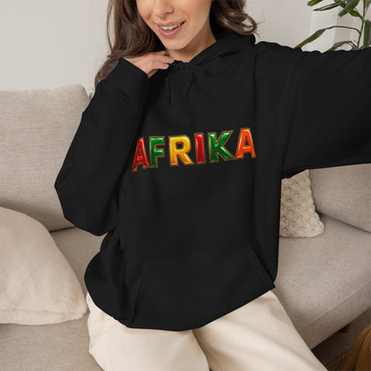 Afrika Map Hoodie – African Pride Pullover Sweatshirt