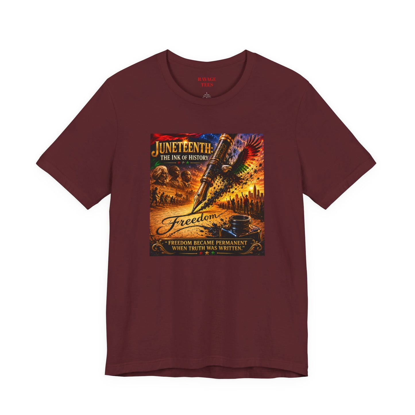 Juneteenth Freedom T-Shirt – 'Freedom Became Permanent'