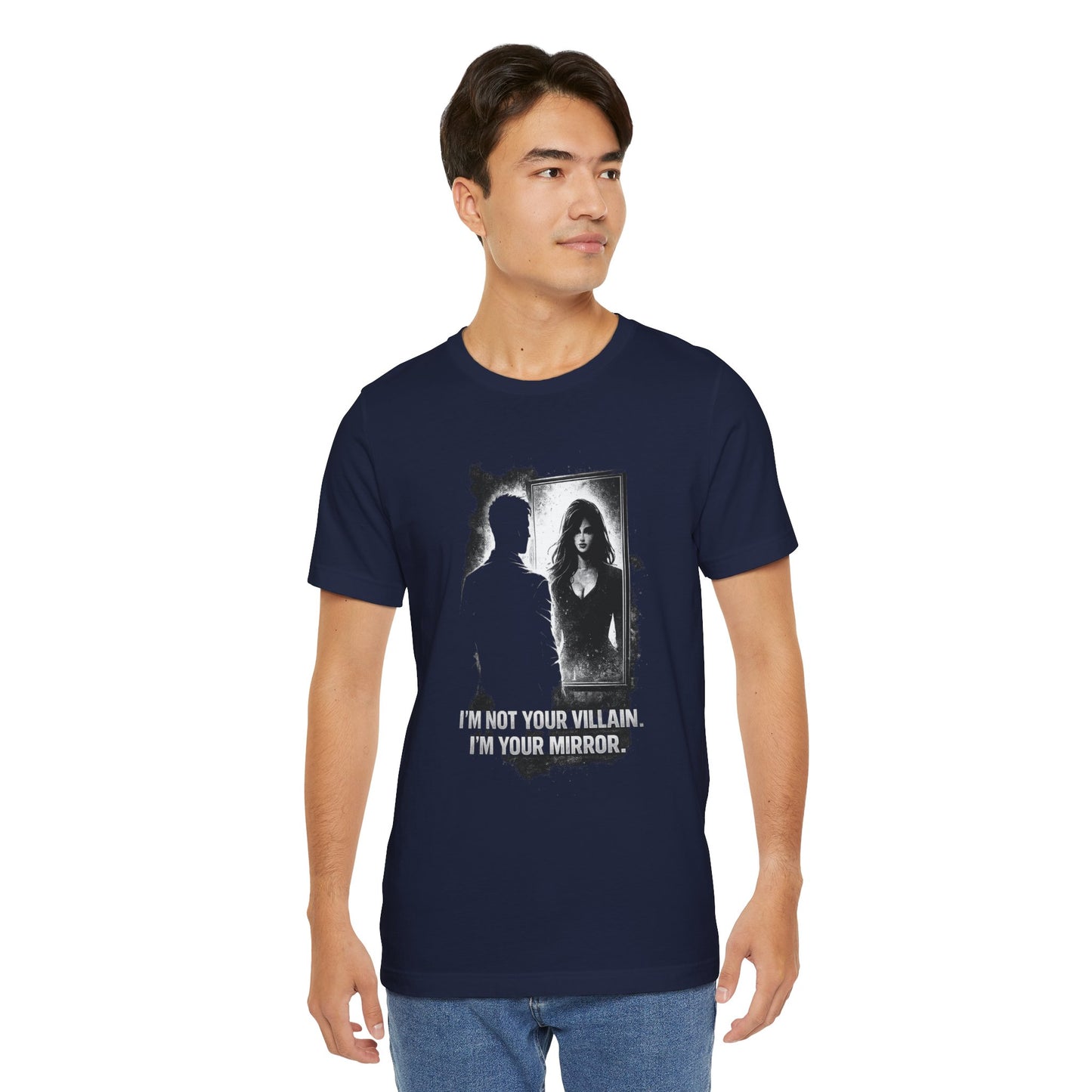 Mirror Villain Graphic Tee — "I'm Not Your Villain, I'm Your Mirror"