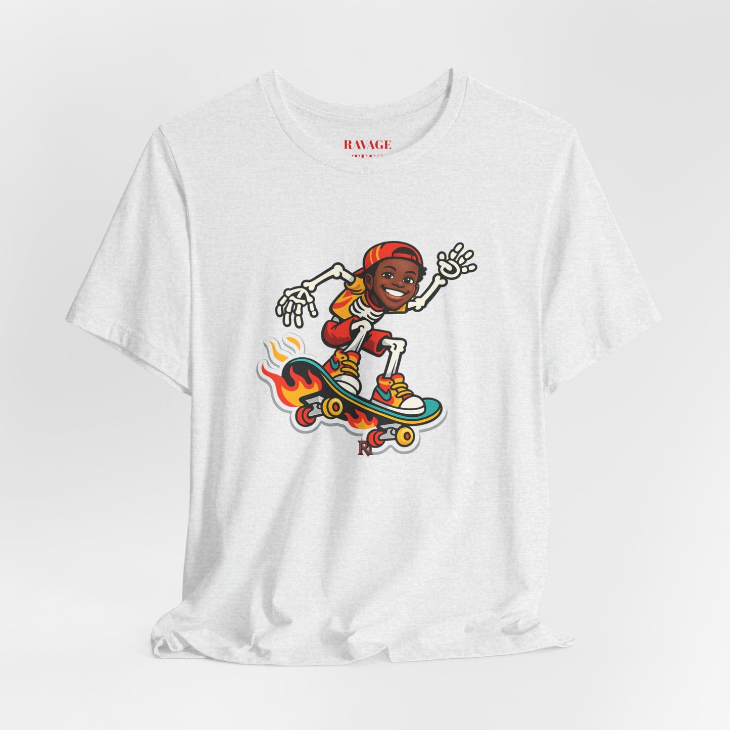 Skateboard Skeleton Tee
