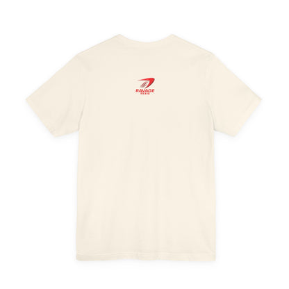 Personalize Black & White Ink Print T-Shirt