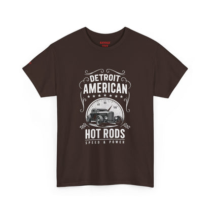 Vintage Hot Rod Unisex Heavy Cotton Tee, Classic Car Shirt