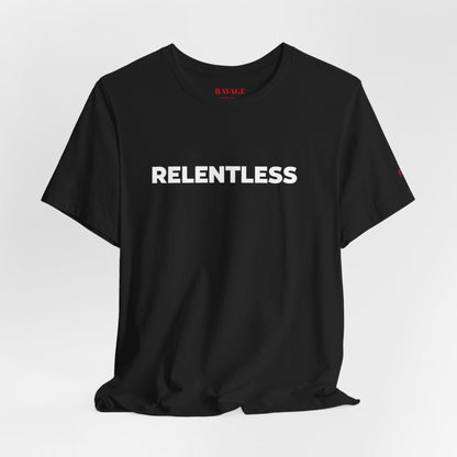 Relentless Graphic Tee — Motivational Athletic T-Shirt