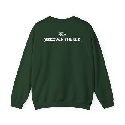 City Map Crewneck Sweatshirt, Cozy Urban Style for Travel Lovers or Travel Enthusiasts