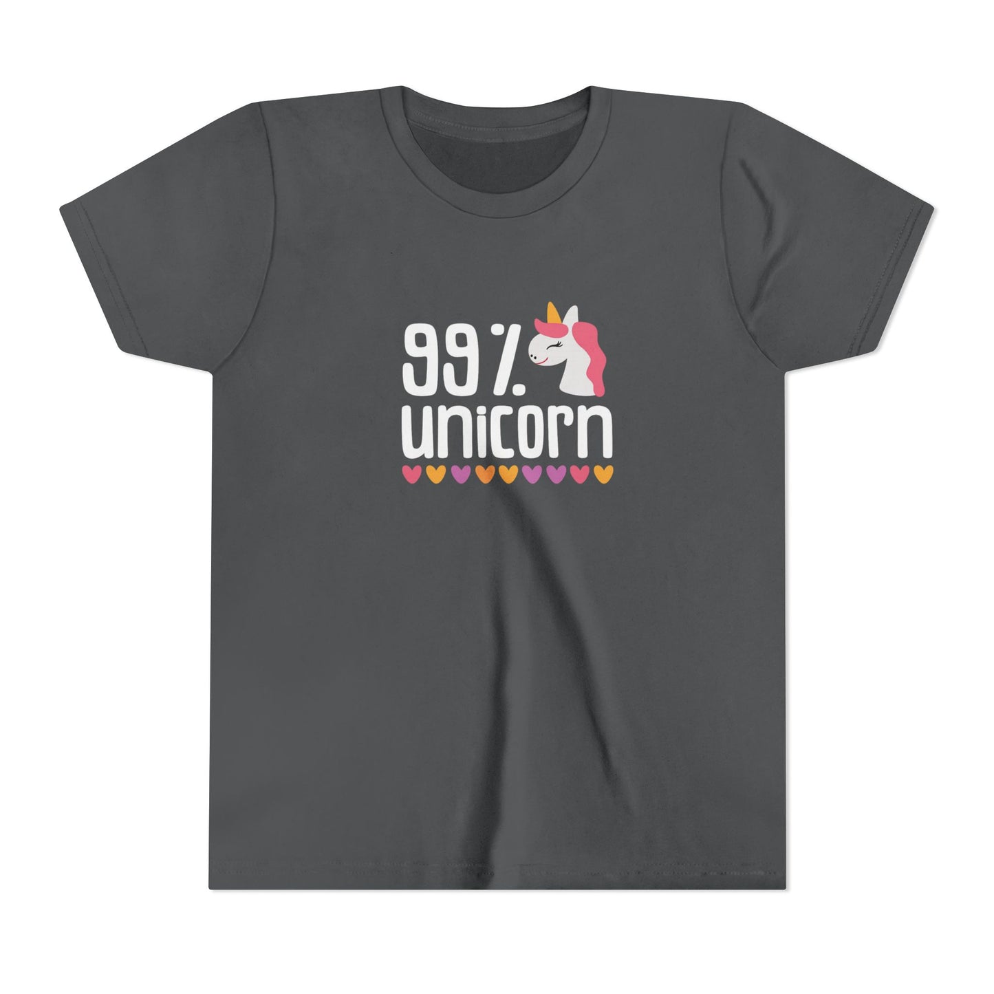 99% Unicorn Youth Tee - Fun & Whimsical Shirt for Kids