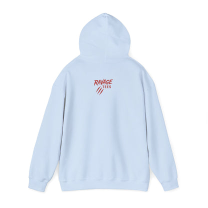 Unisex Hooded Sweatshirt with 'LOVE' Design