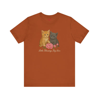 Cute Cat Graphic Tee, Casual Unisex Shirt, Animal Lover Gift, Perfect for Birthdays, Everyday Wear, Cat Mom Shirt, Pet Lover Apparel