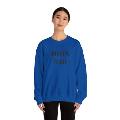 John 3:16 Crewneck Sweatshirt