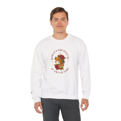 WEIRD IS A SIDE EFFECT OF AWESOME-UnisexSoft style T-Shirt