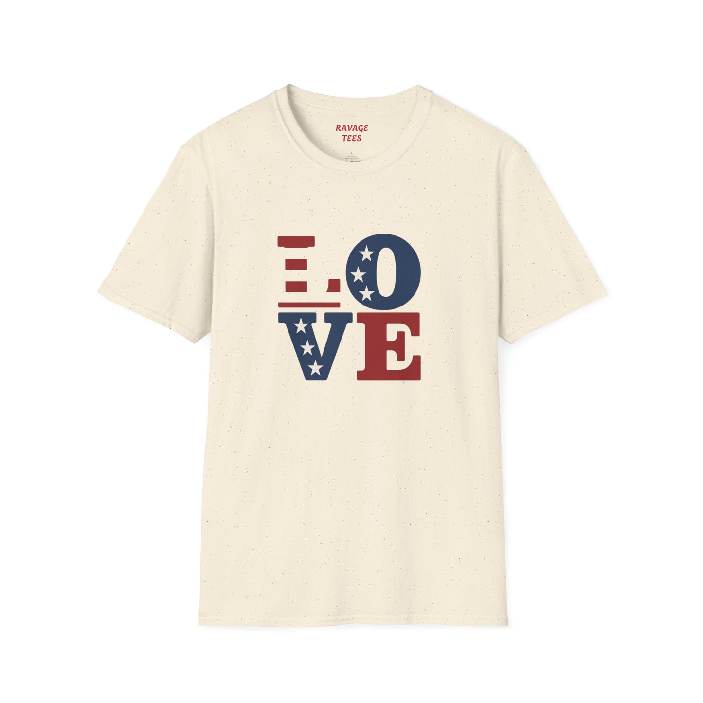 "Freedom & Love" Graphic Tee | Unisex Shirt for July 4th