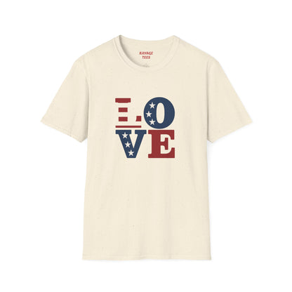 Soft Unisex Freedom & Love Graphic Tee | Gift & Daily Wear