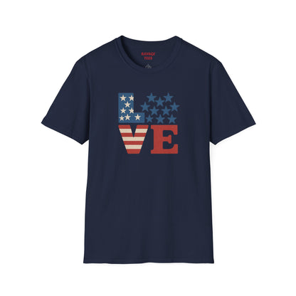 Soft Unisex Freedom & Love Graphic Tee | Gift & Daily Wear