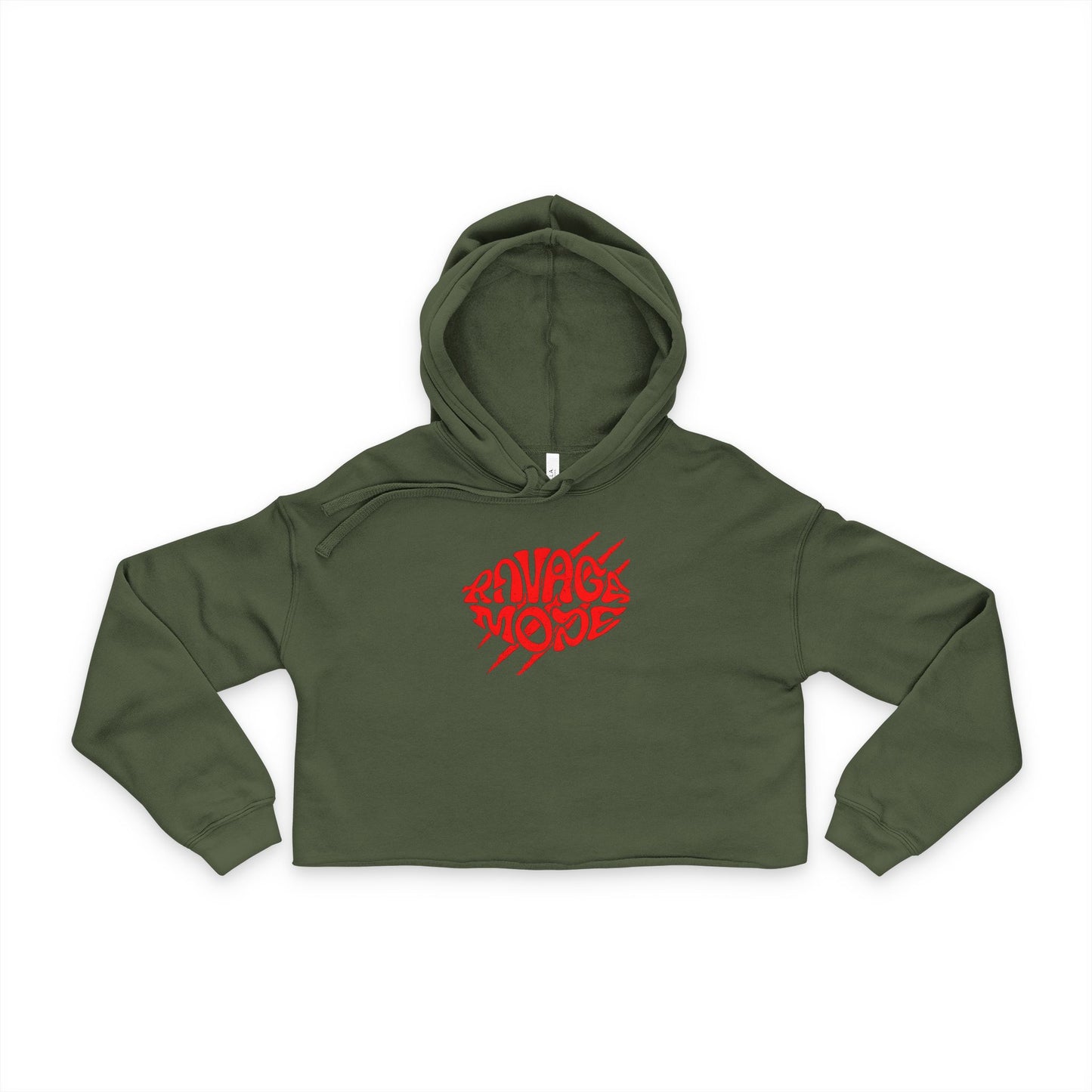 RAVAGE MODE Cropped Hoodie