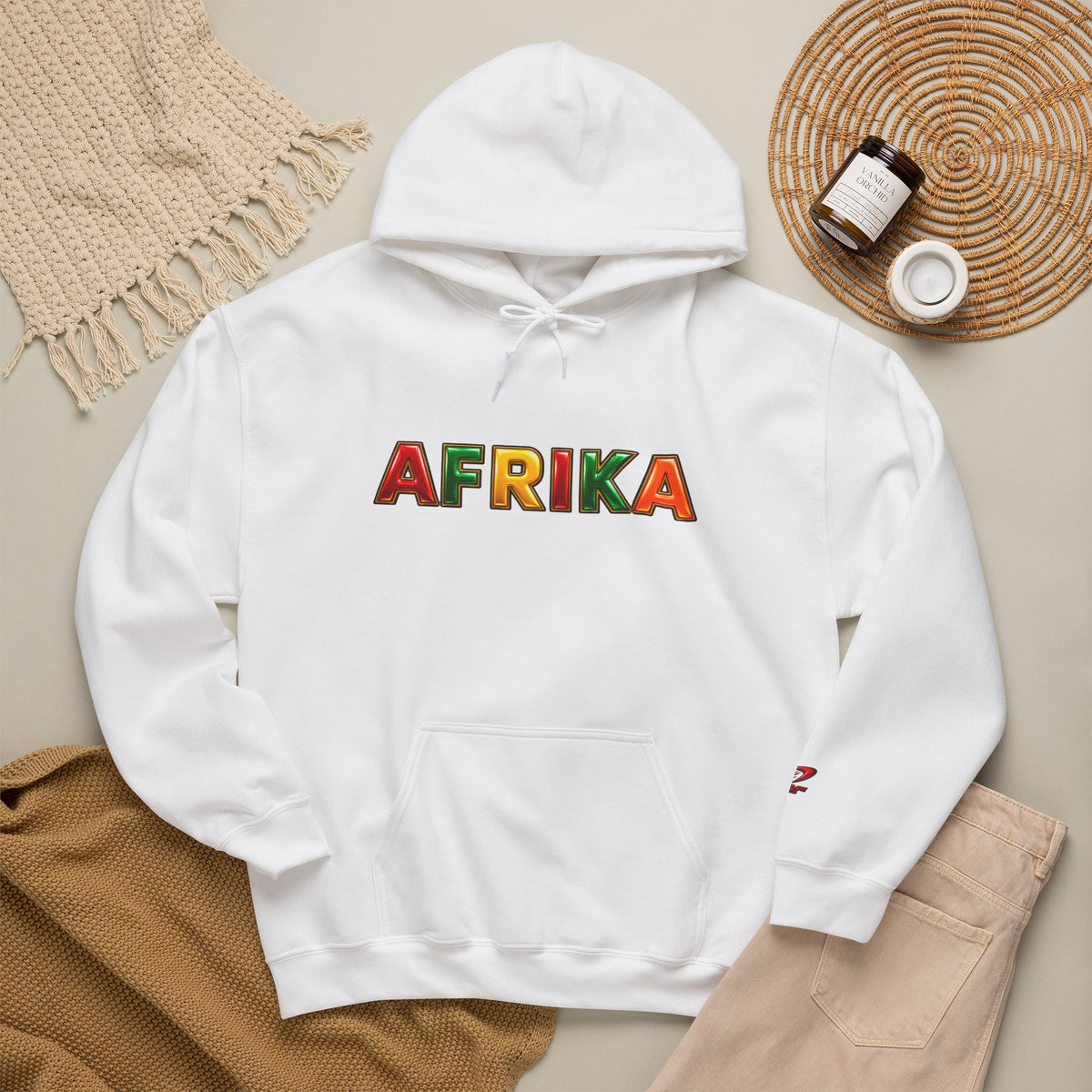 Afrika Map Hoodie – African Pride Pullover Sweatshirt