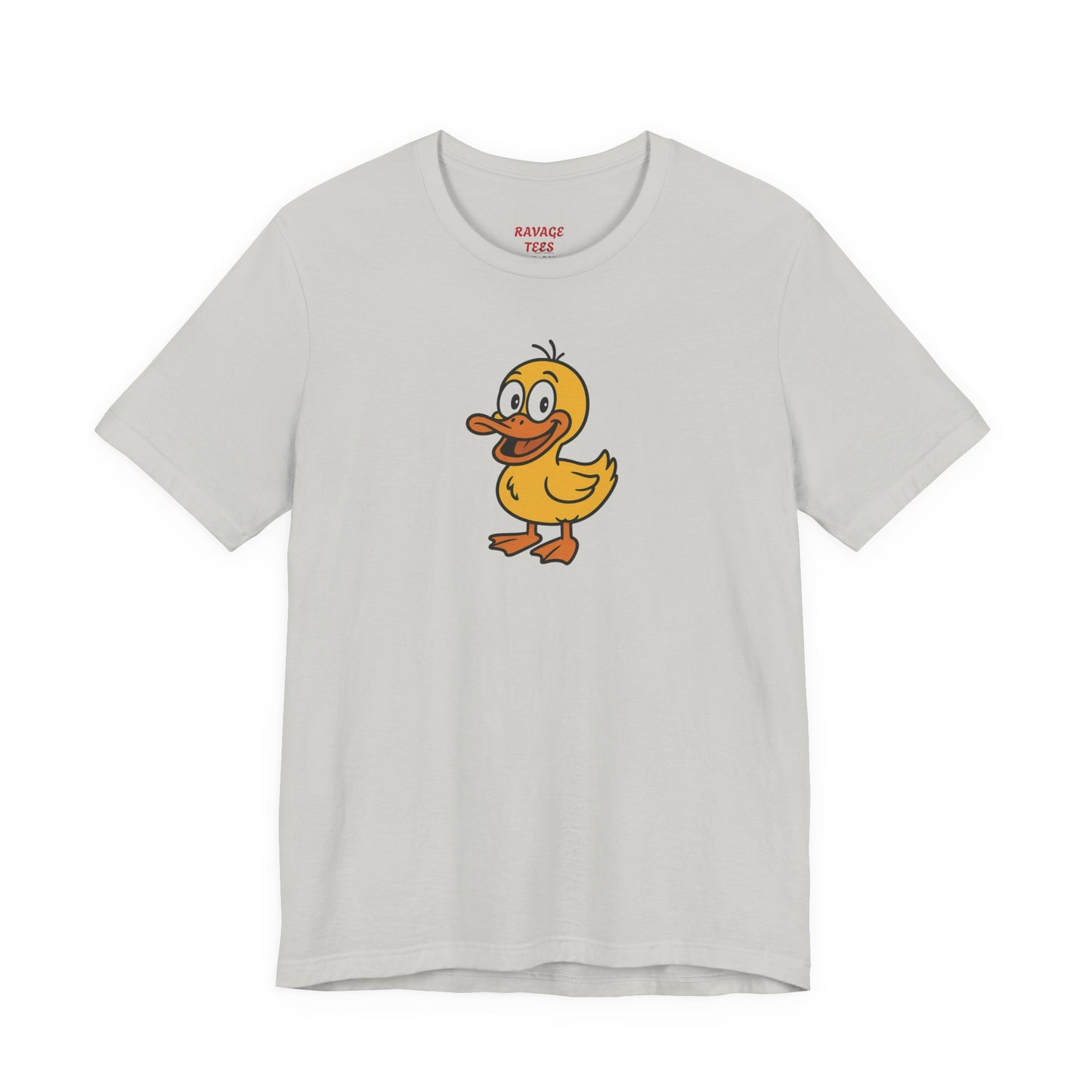 Cute Duck Graphic Tee for Animal Lovers, Unisex T-Shirt, Funny Gift Idea, Casual Wear, Summer Outfit