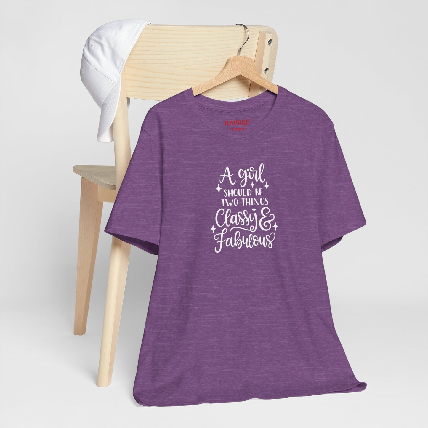 "Classy & Fabulous" Graphic Tee | Women's Fashion T-Shirt
