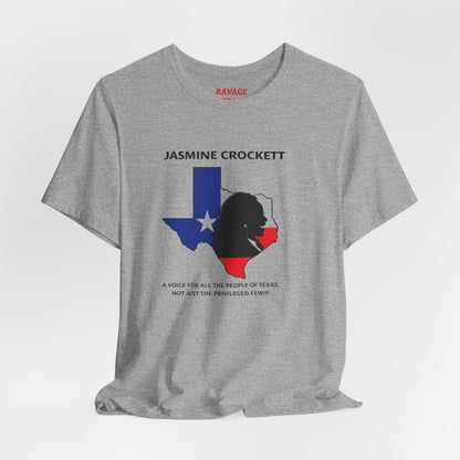 "Vote Jasmine Crockett" Tee Shirt