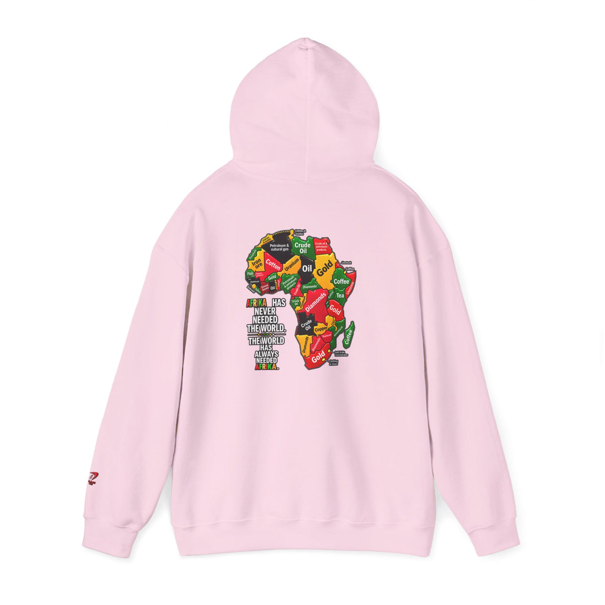 Afrika Map Hoodie – African Pride Pullover Sweatshirt