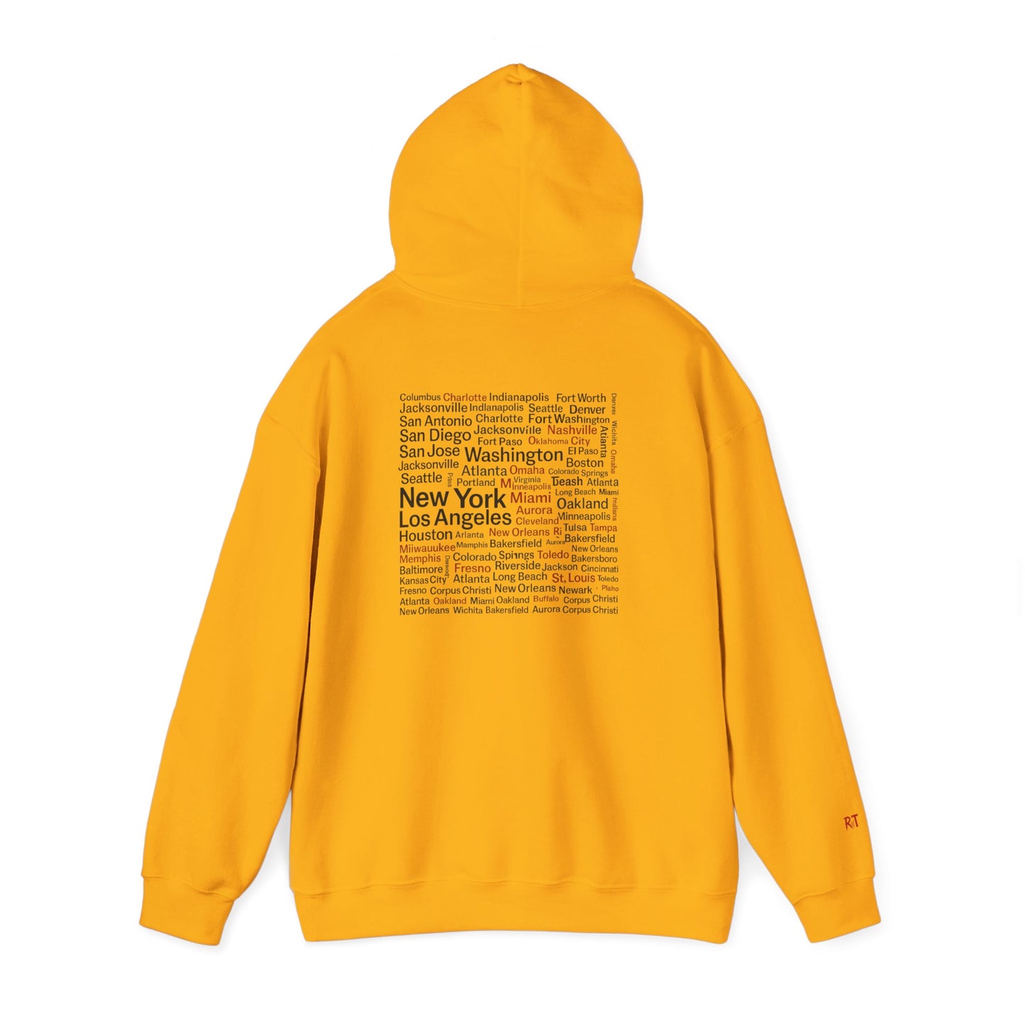 Unisex Hoodie - Rediscover the U.S. - Cozy Travel Apparel for Adventurers, Perfect for Gifts, Casual Wear, Explore America, Travel Memories