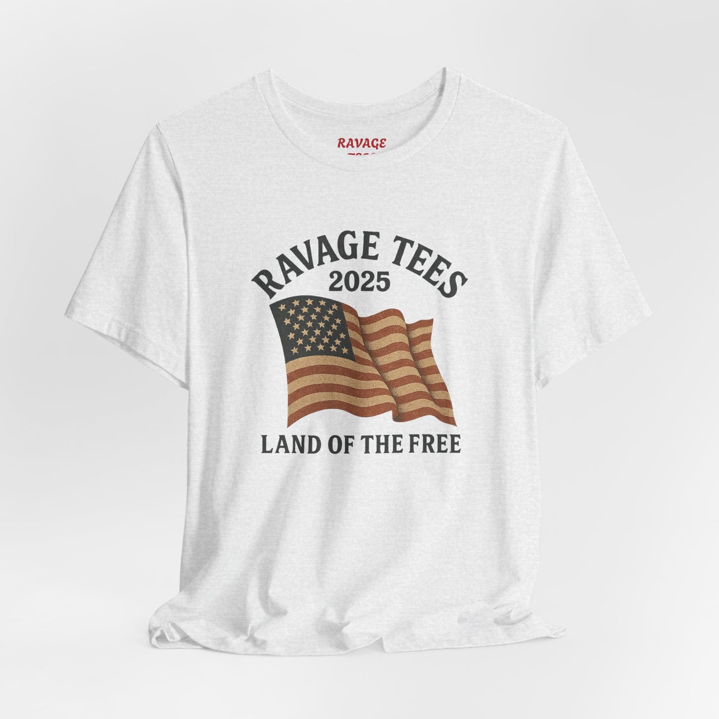 RaVage Vintage Tee: "Land of the Free"