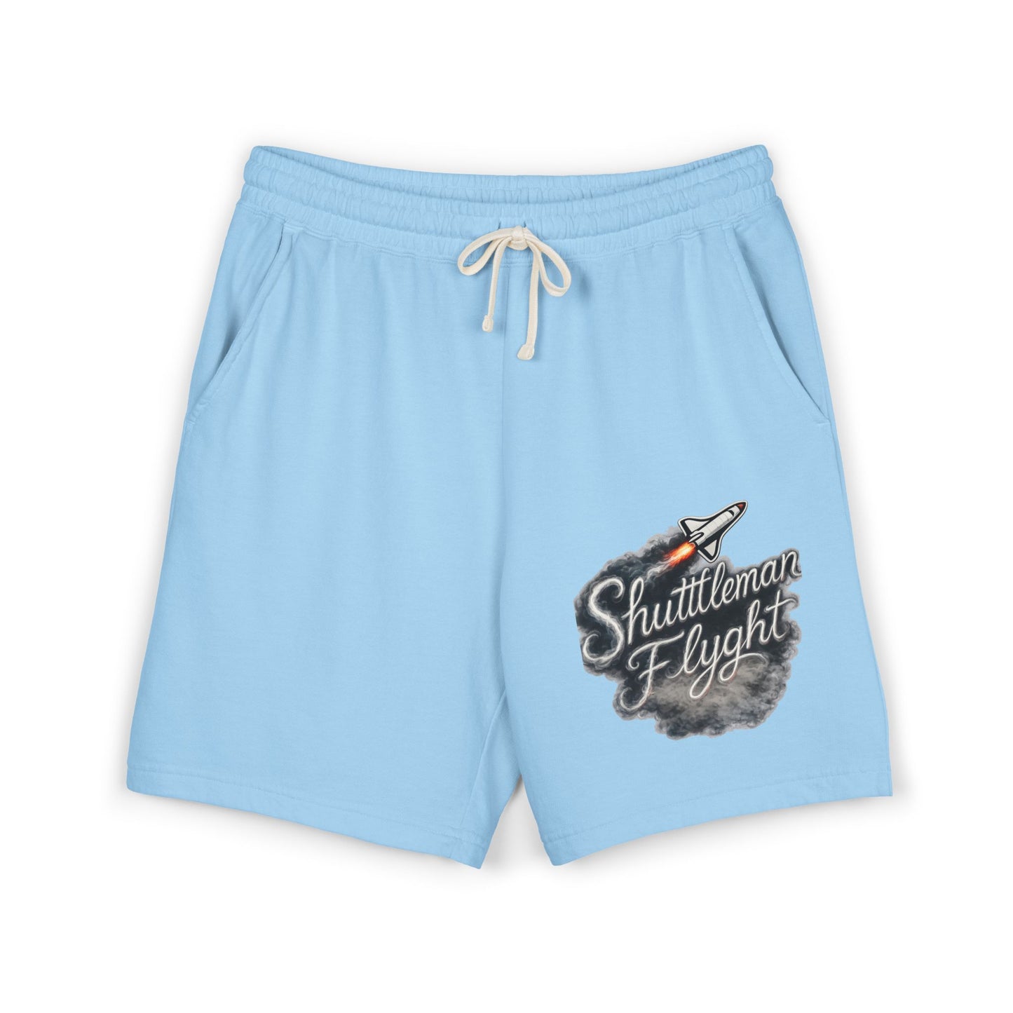 Unisex Garment-Dyed Lightweight Fleece Sweat Shorts