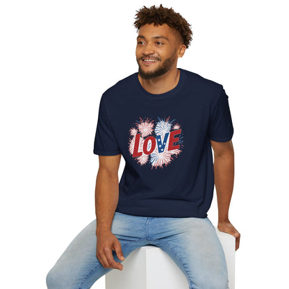 Soft Unisex Freedom & Love Graphic Tee | Gift & Daily Wear