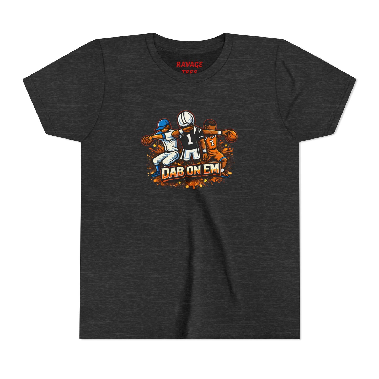 Youth Football Tee - 'Dab On Em' Kids Sports T-Shirt