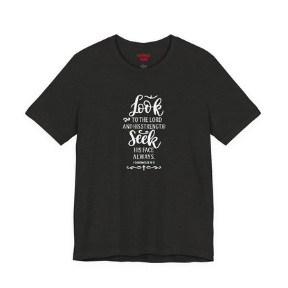 Seek His Guidance Tee: Inspirational Faith Quote Unisex T-Shirt
