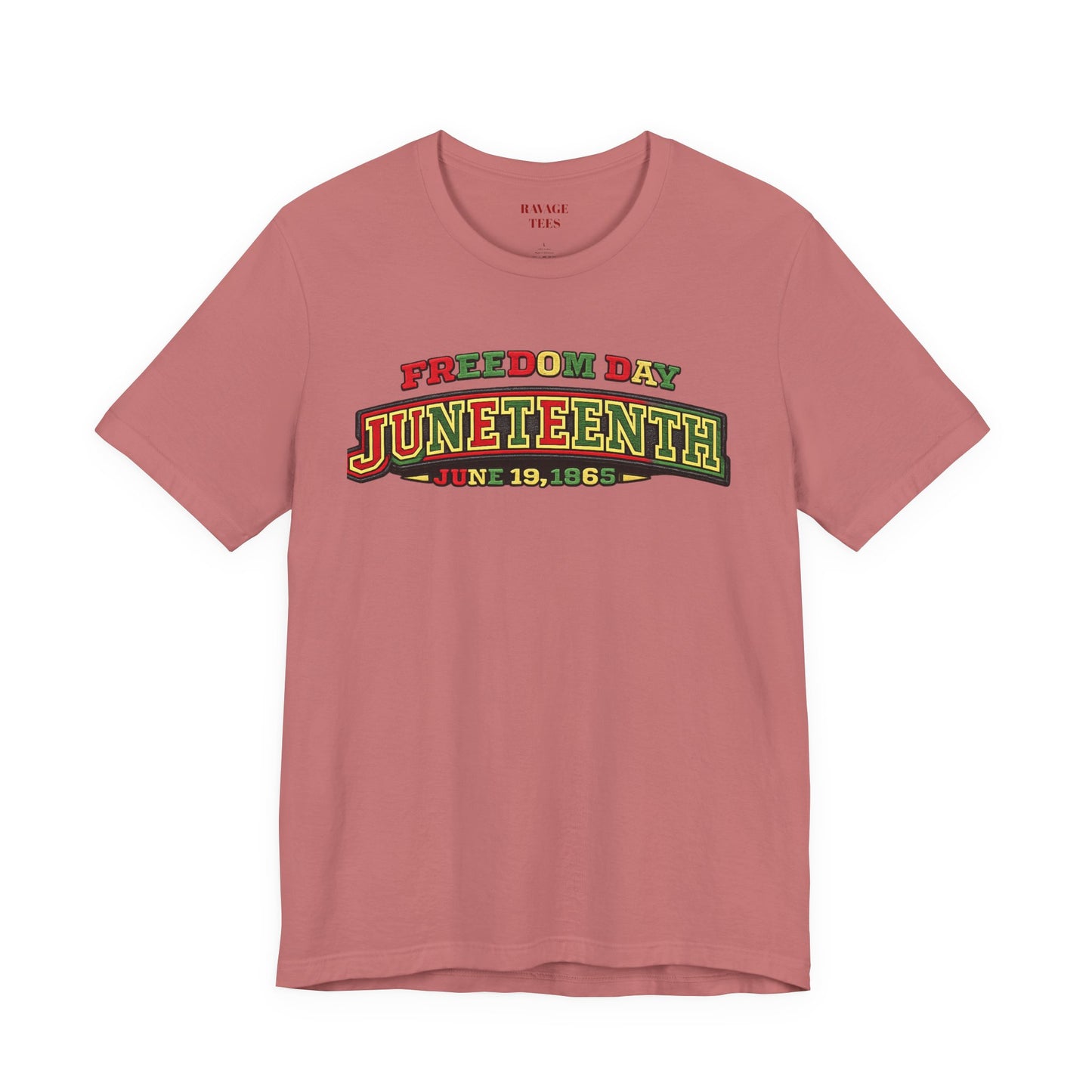 Juneteenth Freedom Day June 19, 1865" Tee