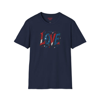 Soft Unisex Freedom & Love Graphic Tee | Gift & Daily Wear