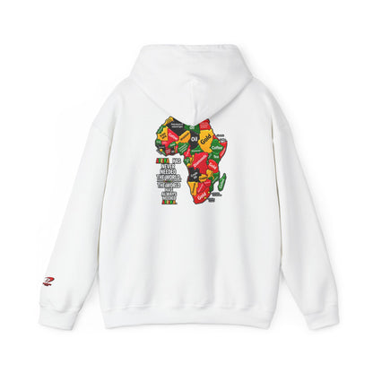 Afrika Map Hoodie – African Pride Pullover Sweatshirt